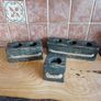 Handmade Reclaimed Wood Tealight Holders, Hard Wax Oil Set (+ 6 LED Lights) Image 7