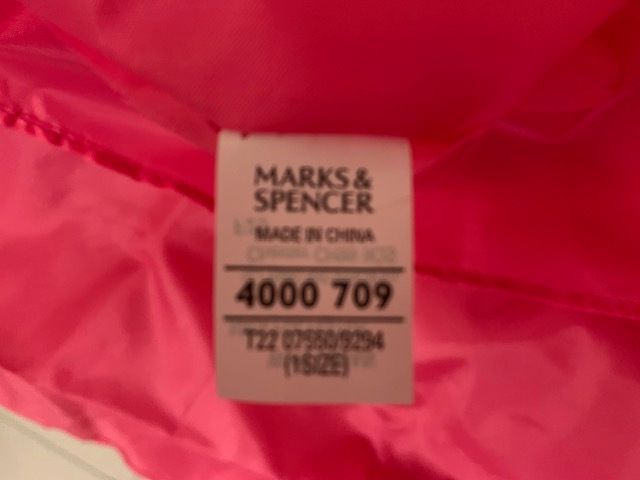 M&S Pocket Rain Cape