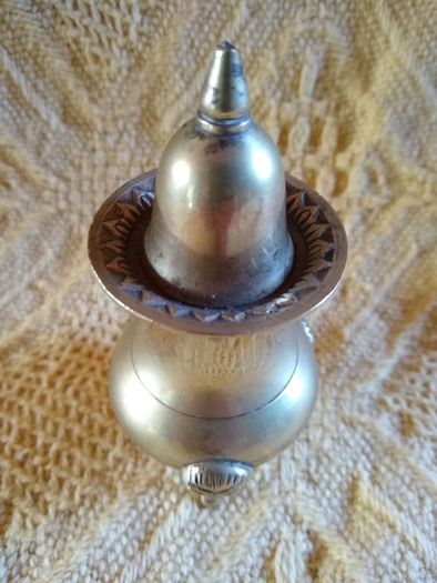 Antique Salt and Pepper Condiment Set