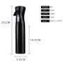 Hairdressing Fine Mist Spray Bottle Salon Barber Hair Tools Water Sprayer 300ML - WHITE Image 7