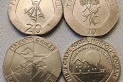 Gibraltar 20p 4 Coins 2013-15-18-19