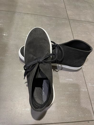 COS. UK -8, EU-42 Suede High-Top Sneakers  HUGO BOSS Lacoste Tommy Hilfiger trainers boots Ecco The North Face