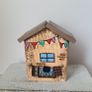 Handcrafted tiny wooden house! Image 4
