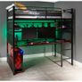 Single (3') Loft Bed with Desk by X Rocker Image 3