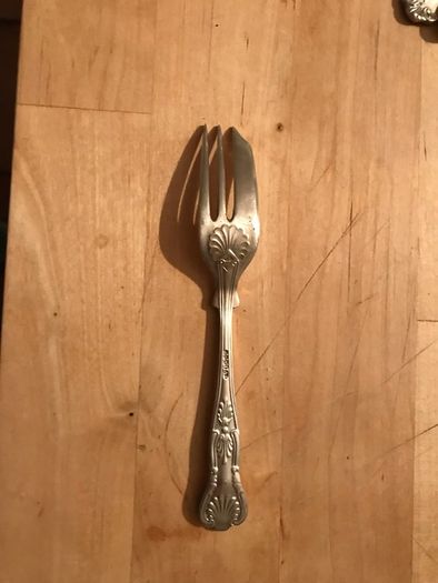 Vintage Newbridge EPNS pastry fork