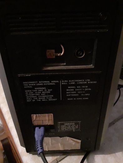 Vintage Alba TR10 Portable 3 Band Radio TV