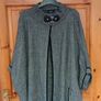 Grey and black Parfois cape one size Image 4