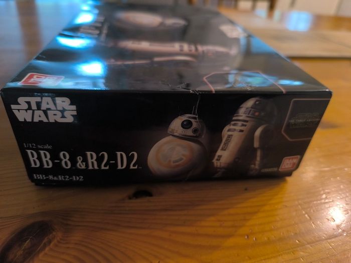Bandai 1/12 Star Wars BB-8 & R2-D2 Model Kit (OOP / Out of Production)