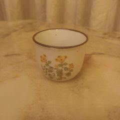 Vintage 70's Ceramic Hand Painted Planter/Trinket Dish