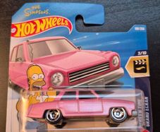 Hot Wheels The Simpsons Family Car