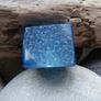 Blue Agate Druzy Ring. Image 5