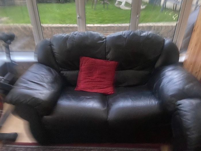 Free Italian Leather 2 seater sofa