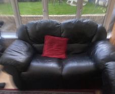 Free Italian Leather 2 seater sofa