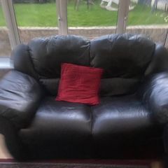 Free Italian Leather 2 seater sofa
