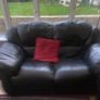 Free Italian Leather 2 seater sofa Image 2