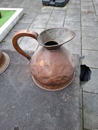 Queen Victoria Copper 1 Gallon Jug From The Bar of The Gresham Hotel