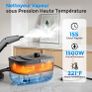 Dzaki Handheld Steam Cleaner, Portable, 1600ml Water Tank, 4 Bar Image 8