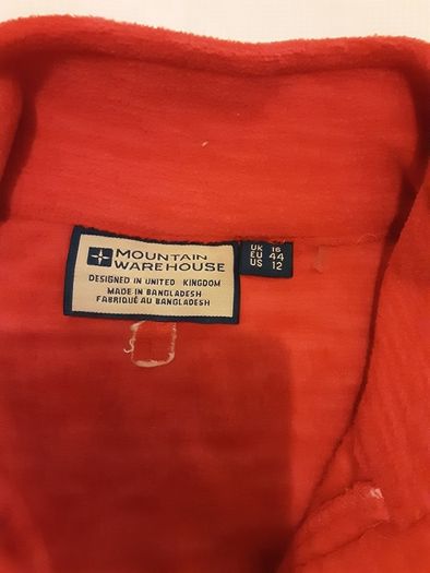 Casual Fleece for Extra Warmth  .. Size: 14 UK/40 EU .. Colour: Red .. FUTHER Price Drop