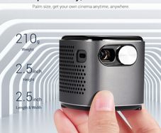 Smart LED Mini Smart DLP Full HD Projector Portable Wifi Bluetooth LED Battery Home Beamer