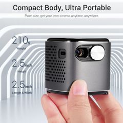 Smart LED Mini Smart DLP Full HD Projector Portable Wifi Bluetooth LED Battery Home Beamer