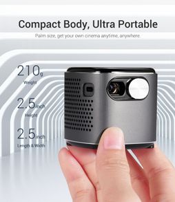 Smart LED Mini Smart DLP Full HD Projector Portable Wifi Bluetooth LED Battery Home Beamer