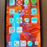 AQUOS mobile phone for parts or repair, Chinese-mandarin language, works fine but the power button missing Image 2