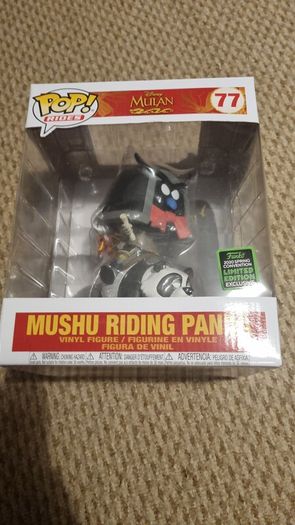 Mulan Mushu Riding Panda (6 Inch)