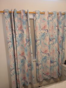 Bedroom curtains/ Unicorn