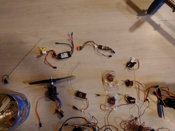 RC plane parts