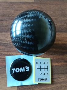 TOM'S Real Carbon Fibre Shift Knob