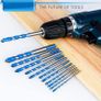 10Pcs Tungsten Carbide Masonry Drill Bit Set for Metal Steel Porcelain Ceramic Tile Concrete Brick Plastic Wood 6 8 10 12mm (FREE POSTAGE) Image 6