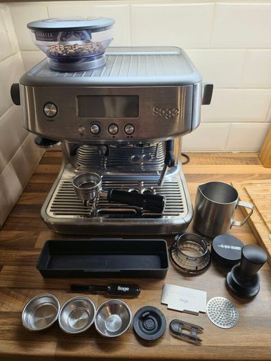 Sage Barista Pro Espresso Machine Stainless Steel All Accessories Included