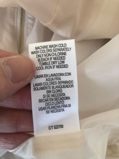Cream occasion dress - sz 14