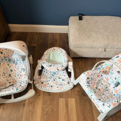 Baby swing , floor seat and rocking chair