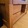 Solid Oak Style TV Cabinet - Excellent Condition Image 2