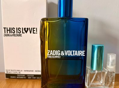 Zadig & Voltaire This Is Love! for Him Discovery Samples