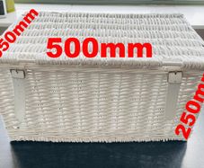 14 Wicker hamper baskets