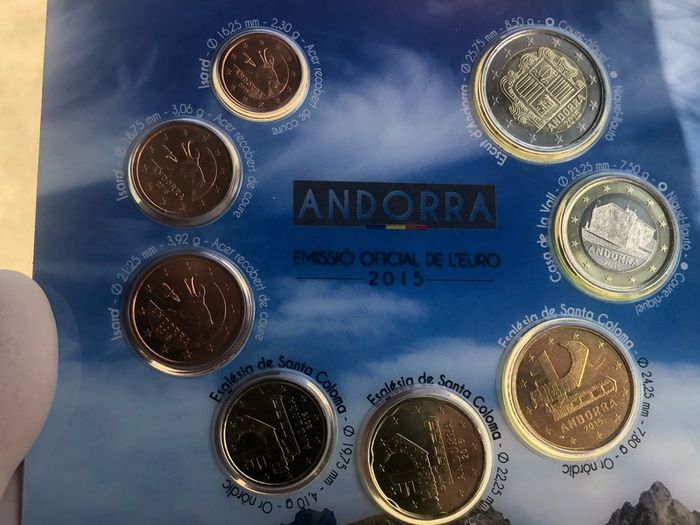 Andorra Set 2015 Complete Offers welcome