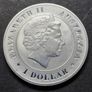 1 Oz Silver Saltwater Crocodile 2014 1 Dollar Image 3