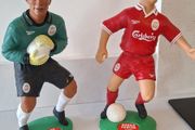 Robbie Fowler David James  Liverpool FC Figures Vivid Imagination Toys 1996