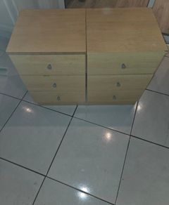 2 bed side lockers