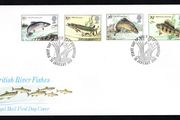 1983 Great Britain British River Fish Commemorative Stamps Royal Mail Addressed First Day Cover (FDC)