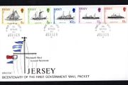 1978 Jersey Bicentenary of England-Jersey Government Mail Packet Service Commemorative Stamps First Day Cover (FDC)