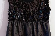 Black Sequinned Top/ Dress