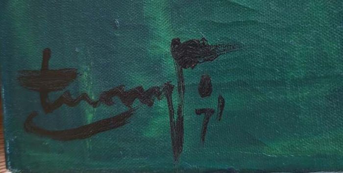 Original oil painting on canvas - signed