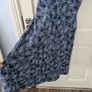John Rocha Blue Floral Dress, Size UK 12 Image 2
