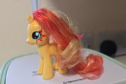 Sunset Shimmer 3inch Brushable Cutie Mark MLP G4 My Little Pony 2010