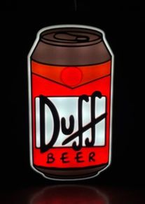 Duff Beer Lightbox