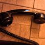 Vintage Black Bakelite Rotary Dial Telephone Image 5