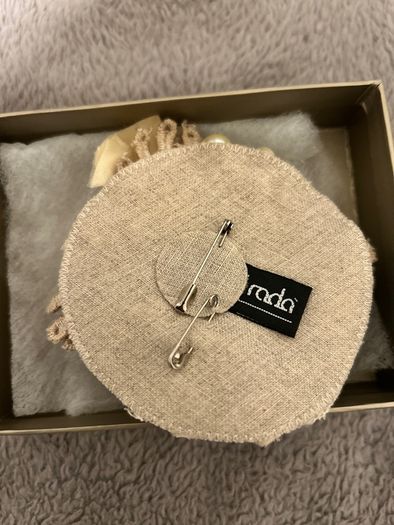Crystal brooch by Rada